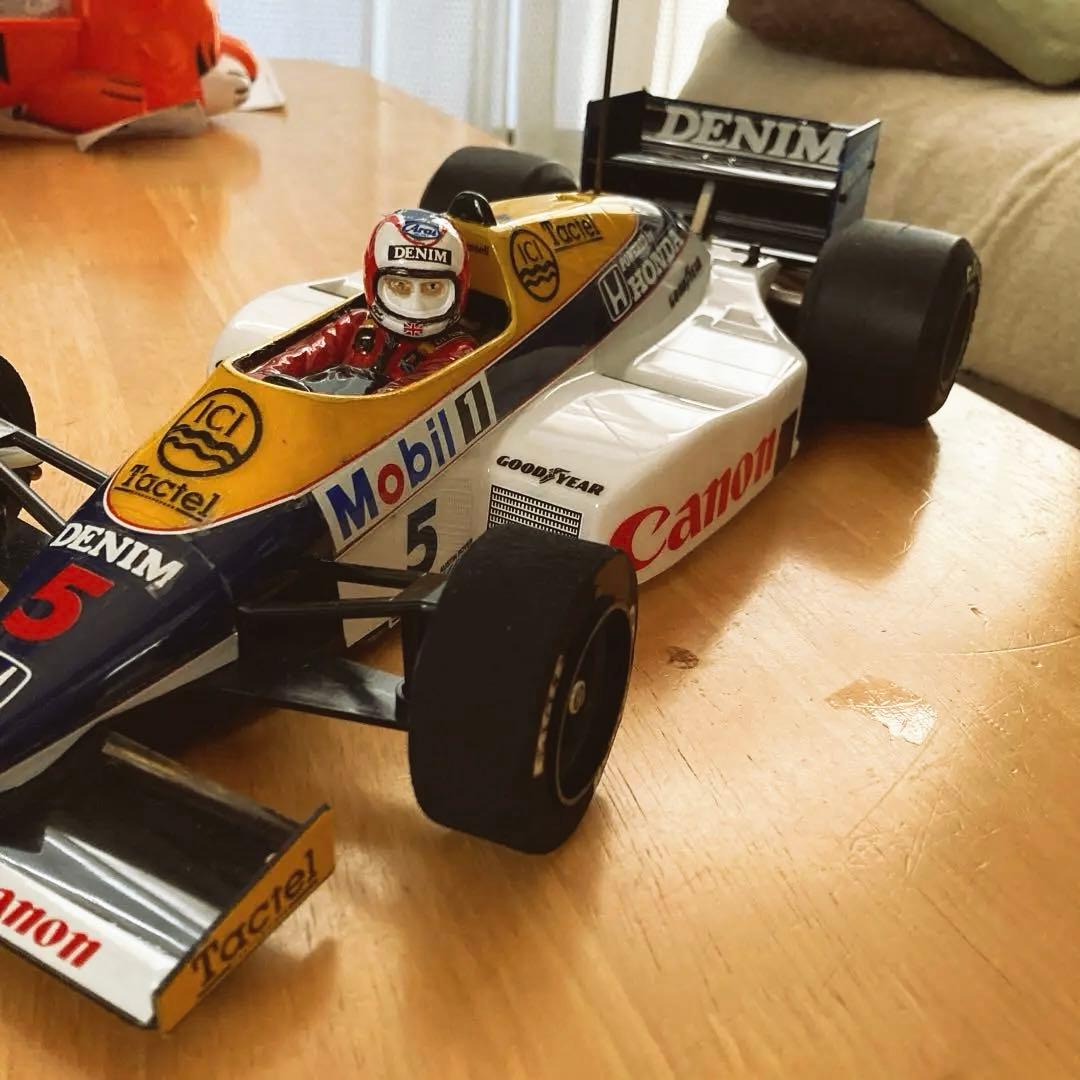 タミヤ RW F1 改(ウィリアムズ ホンダ FW-10仕様) シャーシ付き