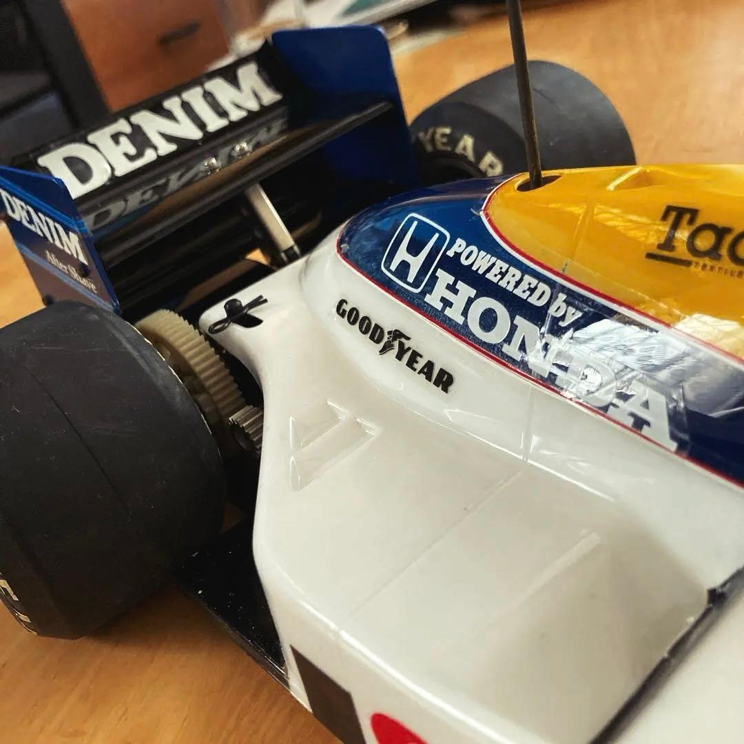 タミヤ RW F1 改(ウィリアムズ ホンダ FW-10仕様) シャーシ付き