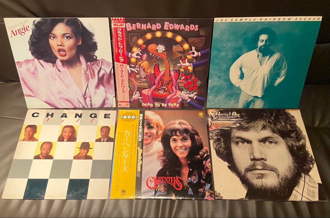 洋楽レコード54枚まとめ売り◆Soul Jazz Fusion Rock Pop