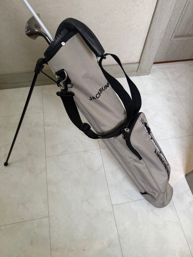 JACK BUNNY グレーベージュ　サブバッグ