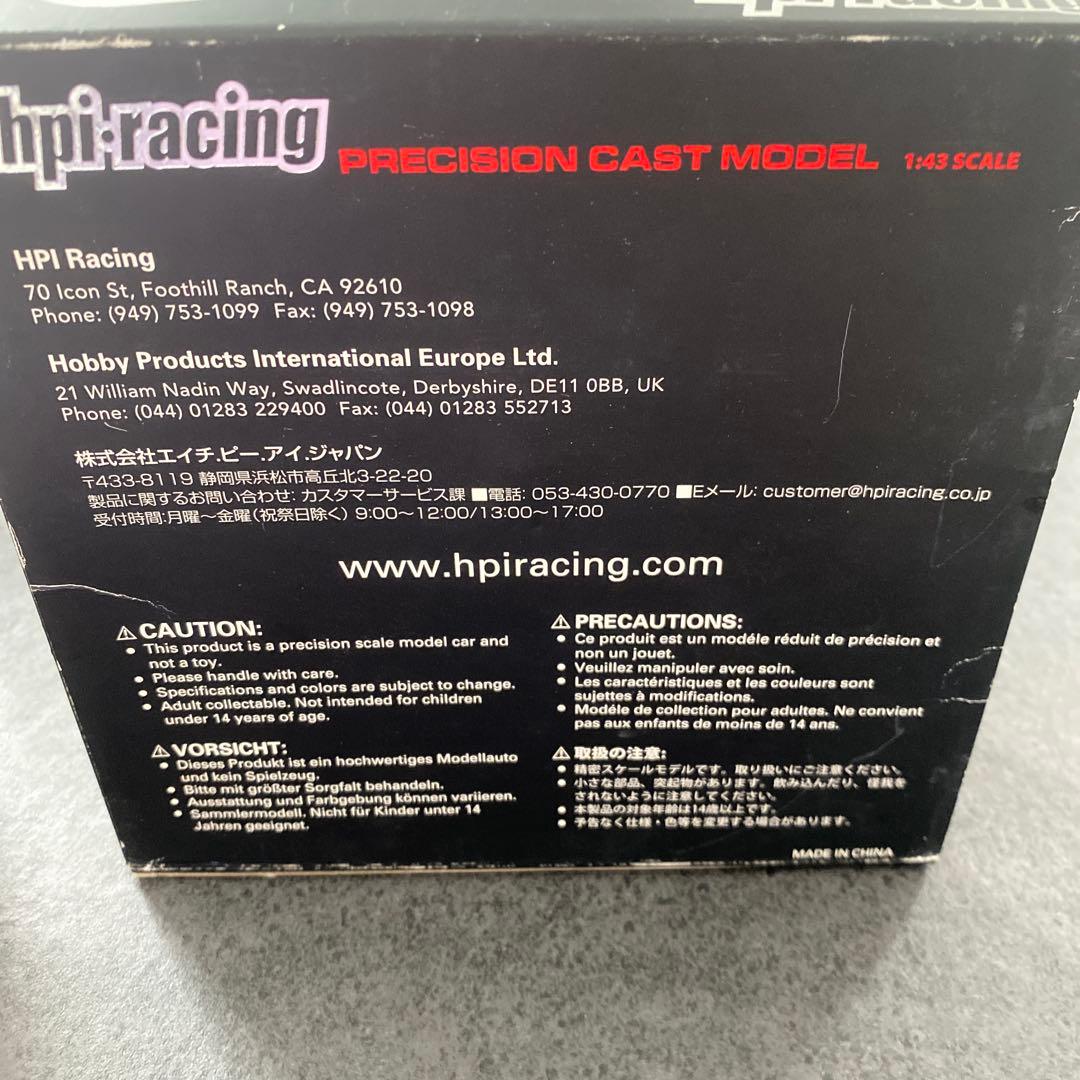 hpi・ racing 1/43 マツダ Mazda 787B 1991
