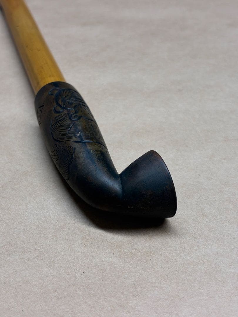 喧嘩キセル 煙管 時代物