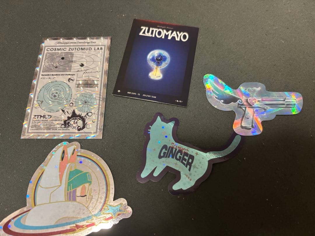 ずとまよグッズセット　ステッカー　チェキ　ご当地アイテム