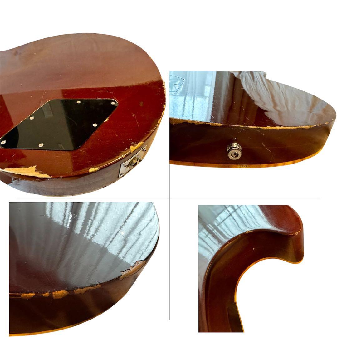 ダ*君様 【希少メンテ済】GrecoEG-420レスポール フレイム ダンカンピ