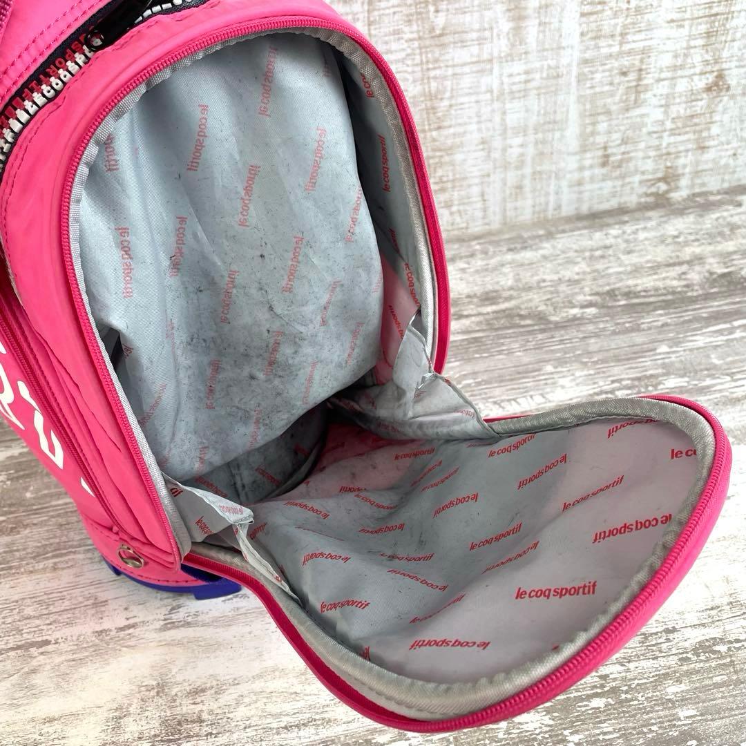 le coq sportif GOLF レディースキャディバッグ　ピンク　超軽量