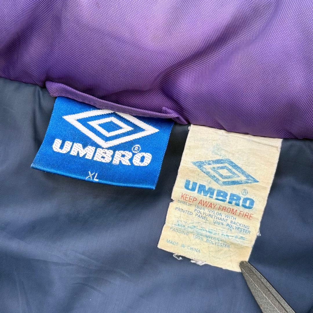 90s UMBRO アンブロ ベンチコート ナイロンジャケット XL