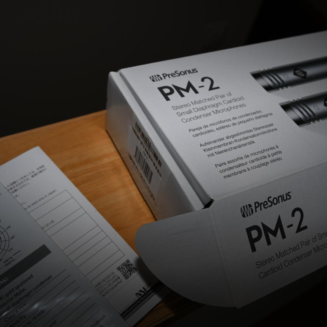 PM-2 コンデンサーマイク 付属品完備