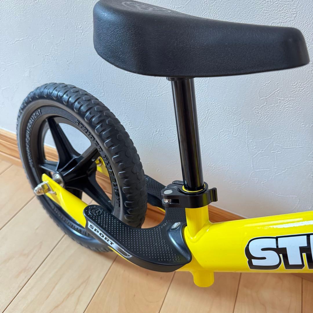 【美品】ストライダー スポーツ 12インチ イエロー 説明書付