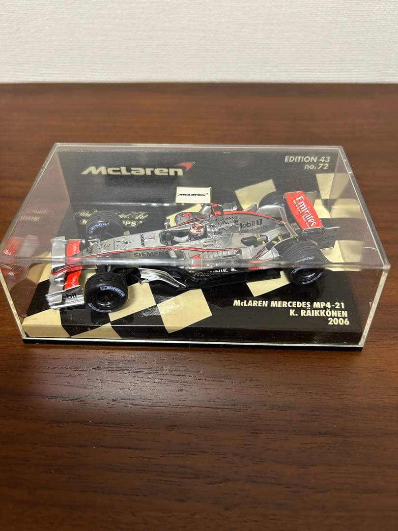 ミニチャンプス1/43 マクラーレンメルセデスF-1ミニカー10台