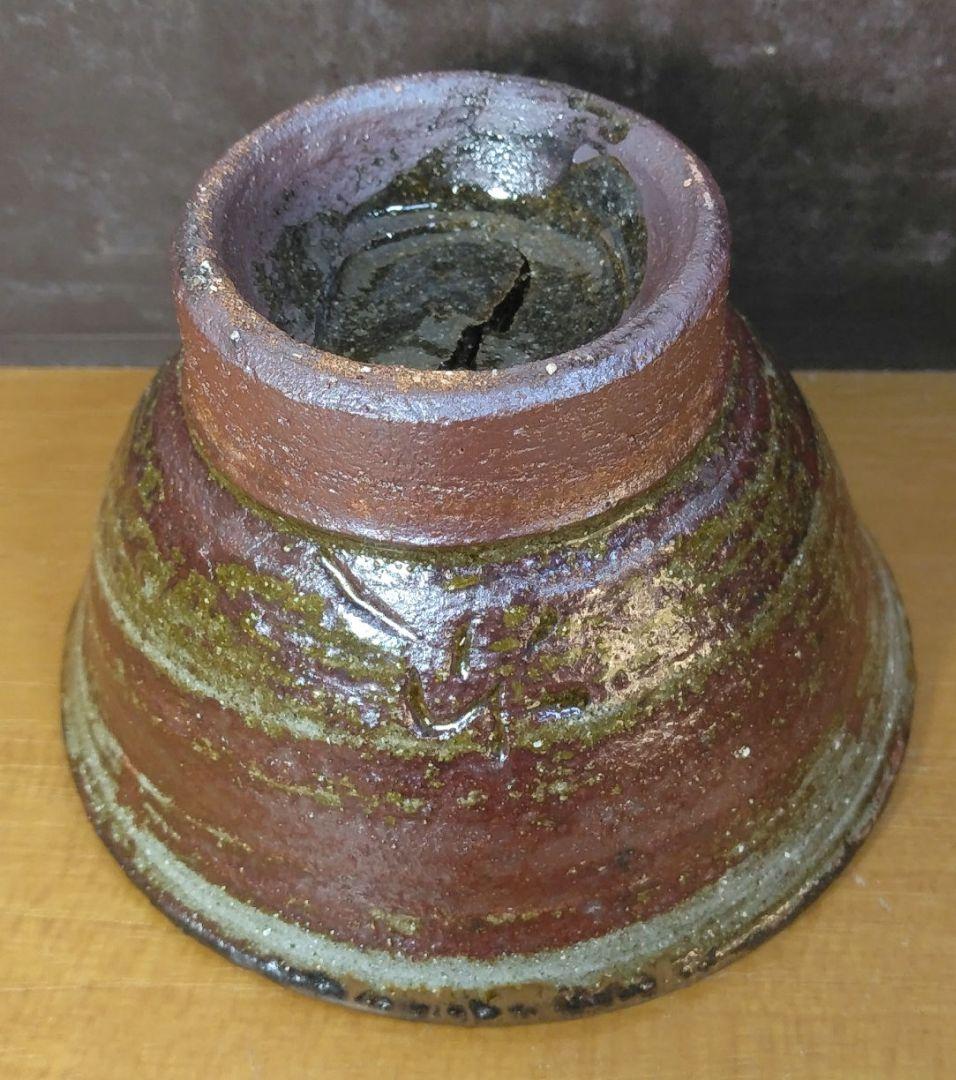 人間国宝 金城次郎 壷屋ぐい呑 栞 共箱 無傷 壷屋焼 やちむん 紐付箱 壺屋焼