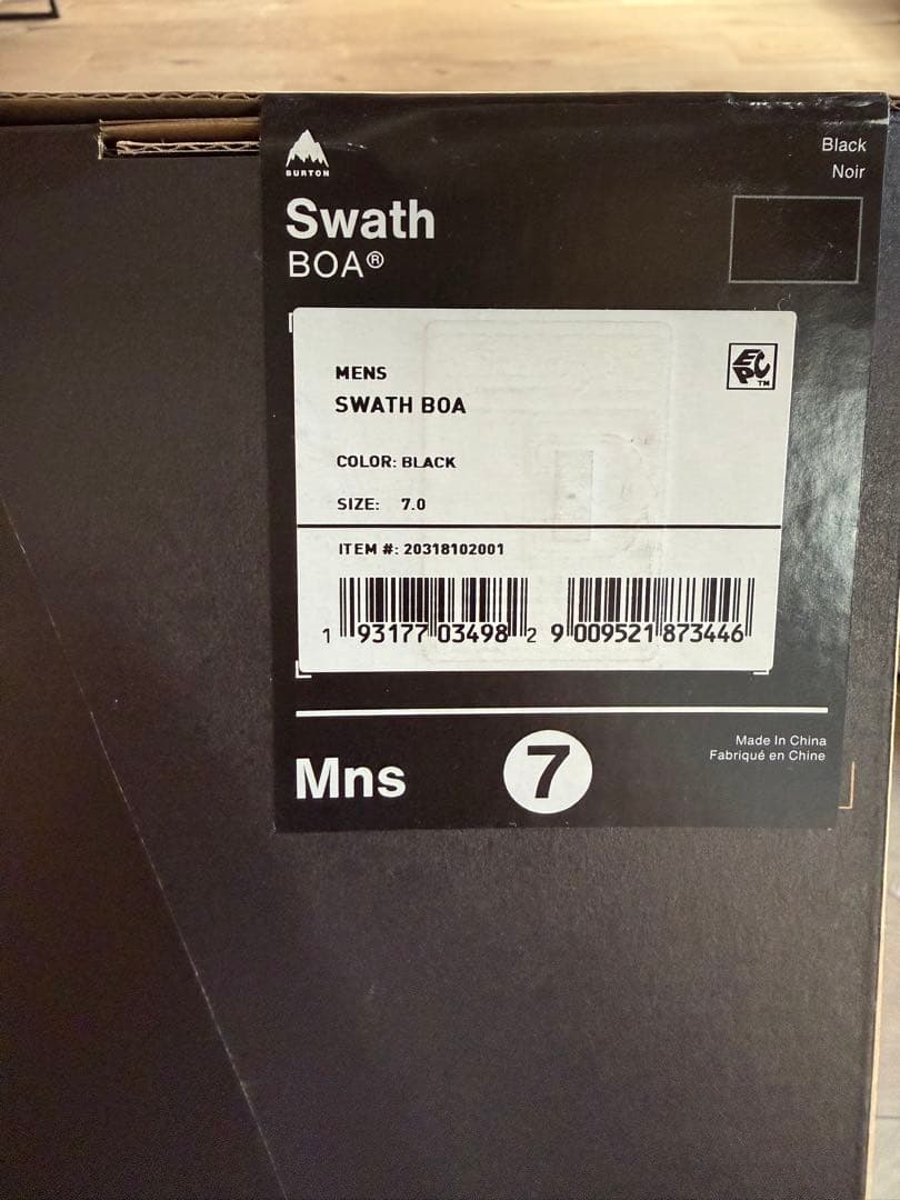 BURTON Swath BOA ‘22-23 Black