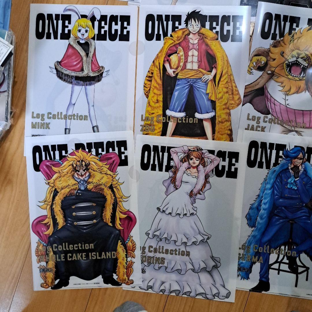 ワンピース　ログコレクション　購入特典　非売品　クリアファイル　20点セット