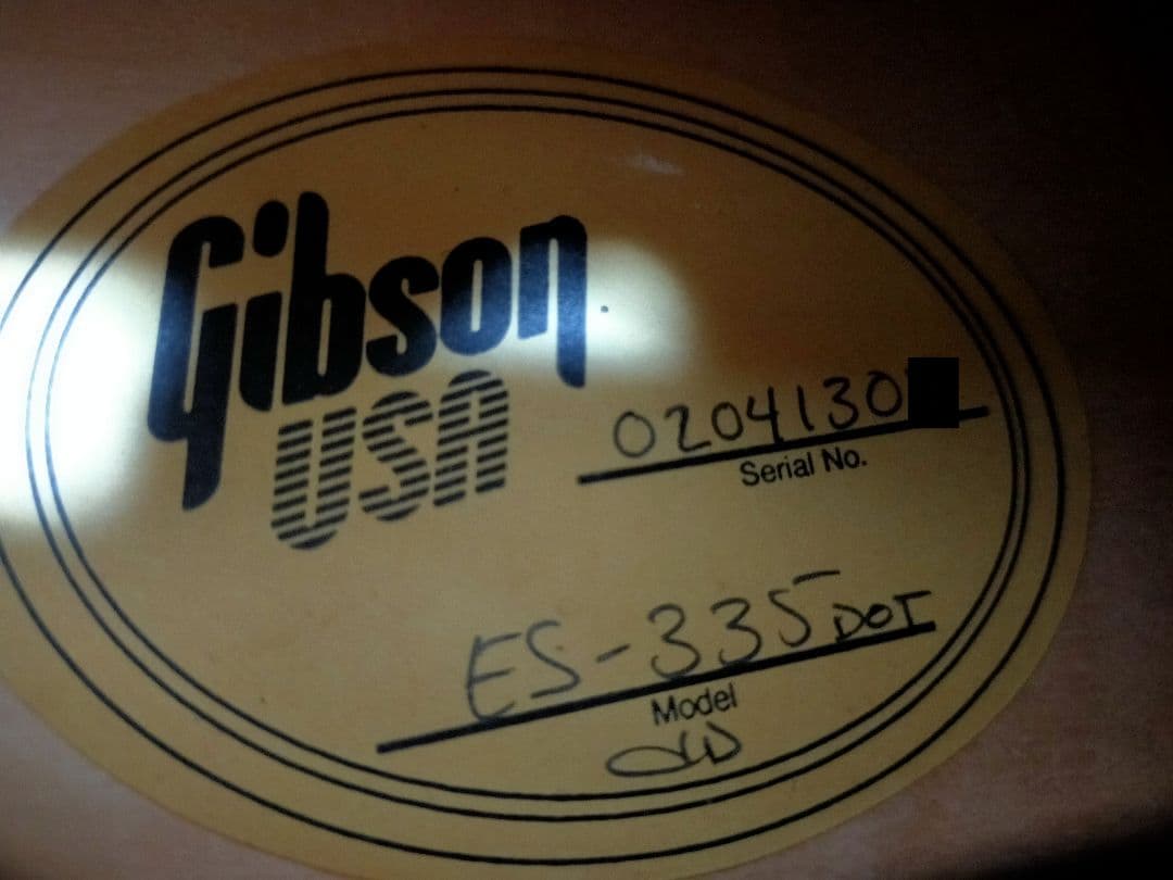 ギター Gibson ES-335 Reissue translucent brown