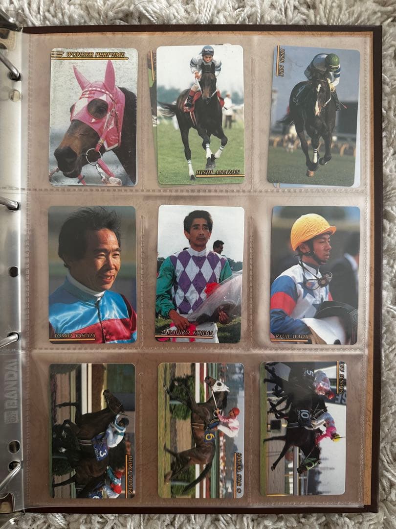 お宝入り！サラブレッドカード　アルバムごと販売