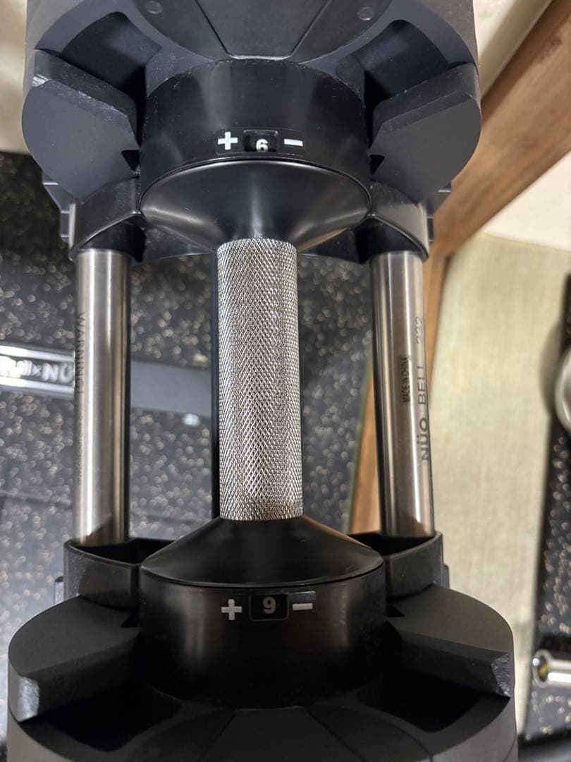 NÜO BELL 232 可変式ダンベル flexbell 2個+専用スタンド付