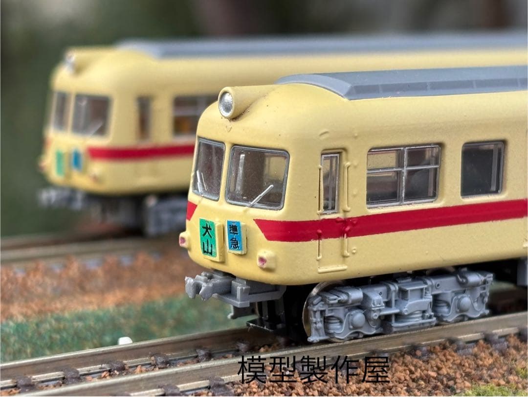 名鉄5000系初代　ストロークリーム塗装　Nゲージ動力付き　他サイト出品中