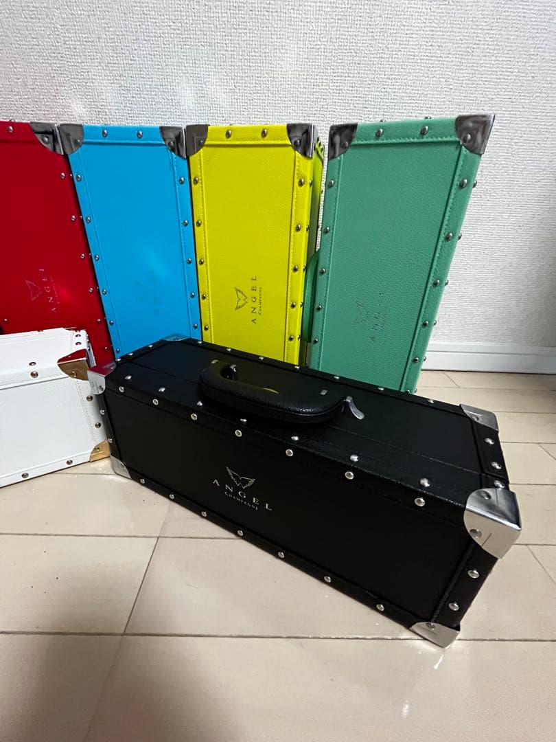 ANGEL シャンパントランク型収納ボックス 7色セット