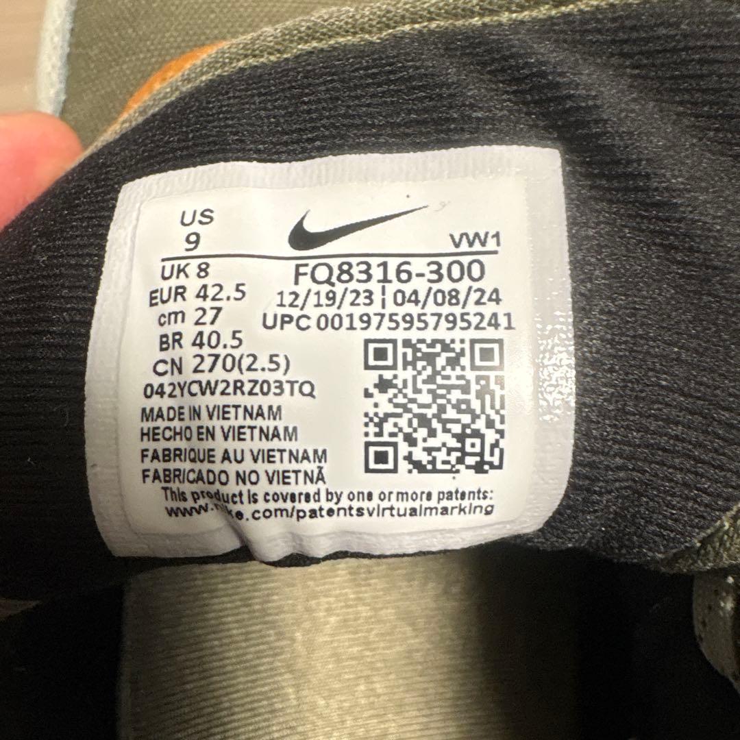 【美品】NIKE ペガサス　ゴルフシューズ　27cm ゴルフマーカー付き