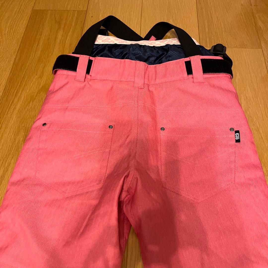 スノーウェアセット ピンク系カモフラージュ　キッズL &150