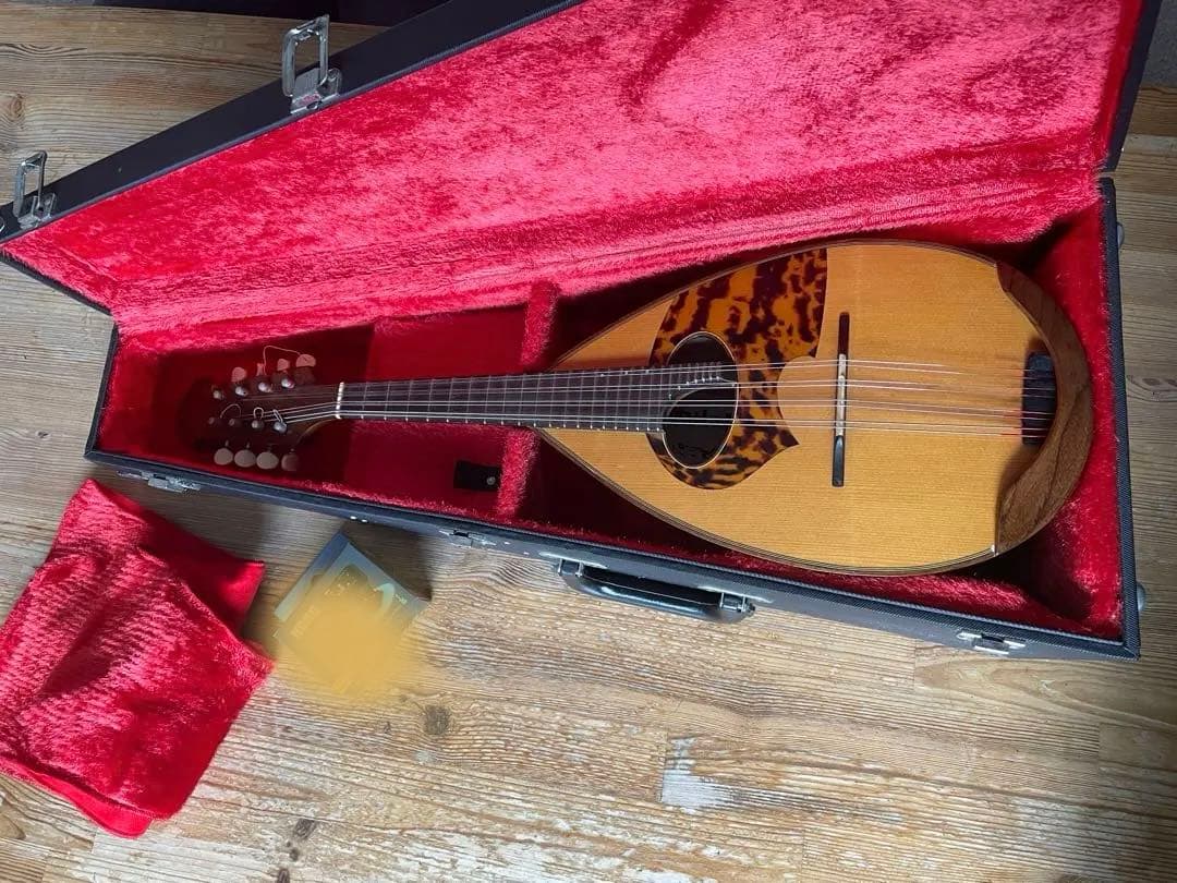 石川捷二郎 製作 手工品 No,3マンドリン1986年 S.ISHIKAWA