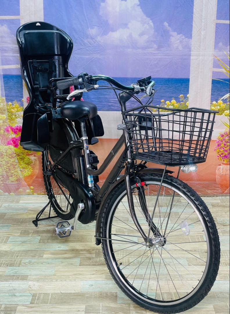 HYDEE！26インチ⭐️ハイディー！ブリヂストン子供乗せ電動自転車Y3427