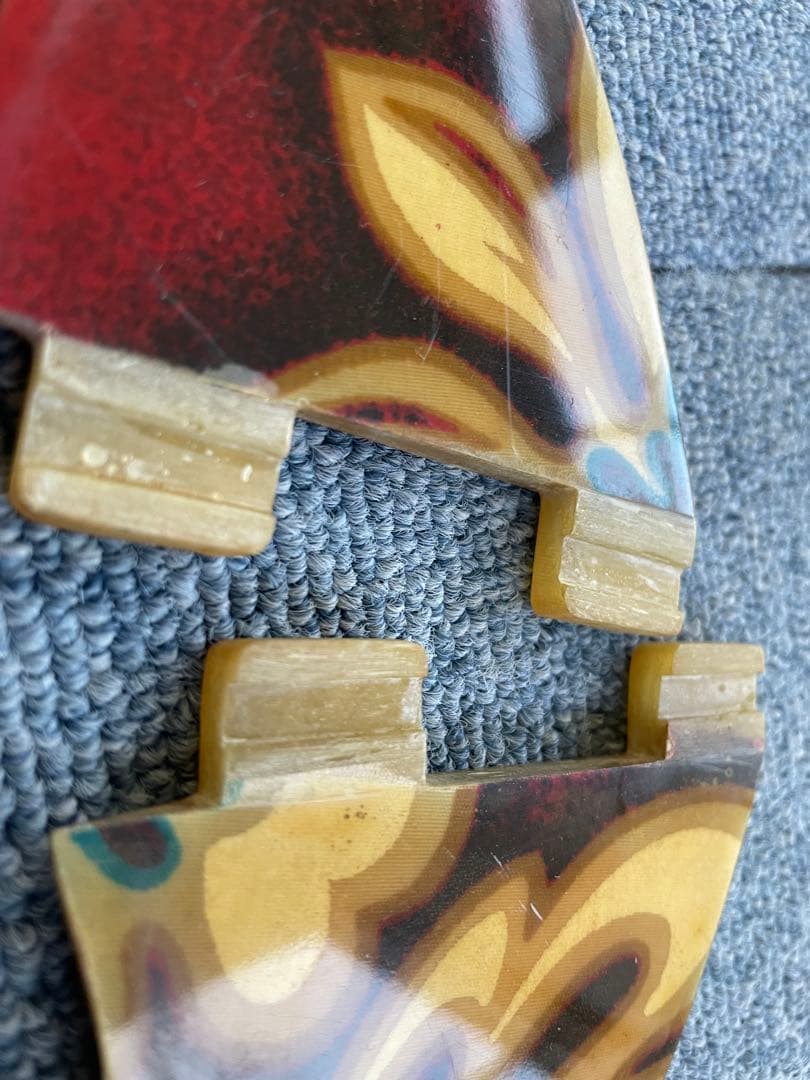 ロングボード ベージュ フィン付き　送料込み