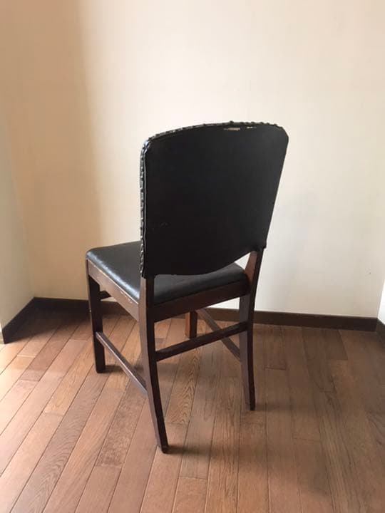 アンティーク　チェア　ブラック