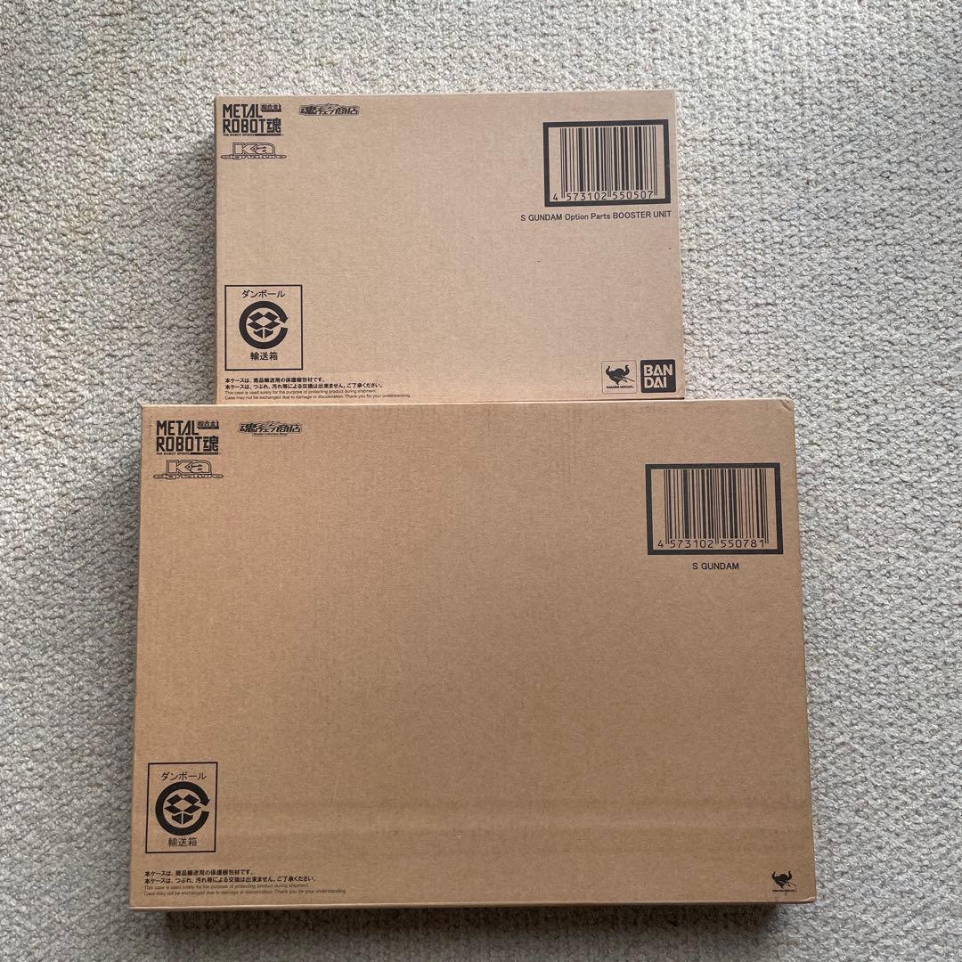 メタルロボット魂Ｓガンダムと専用ブーブースターセット