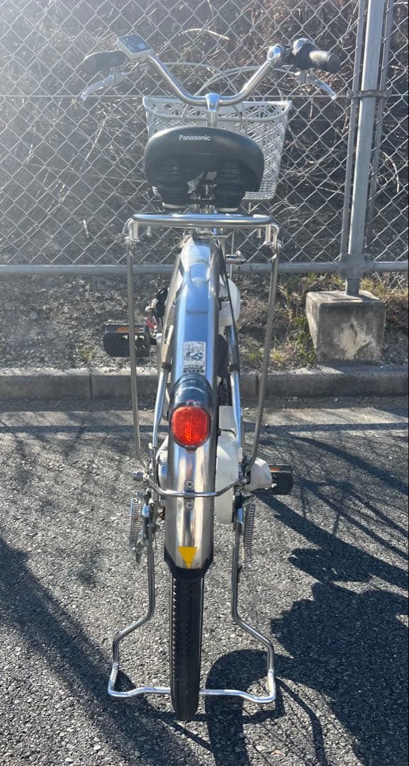Panasonicエコナビ機能付き電動アシスト自転車26インチ良いバッテリー付き