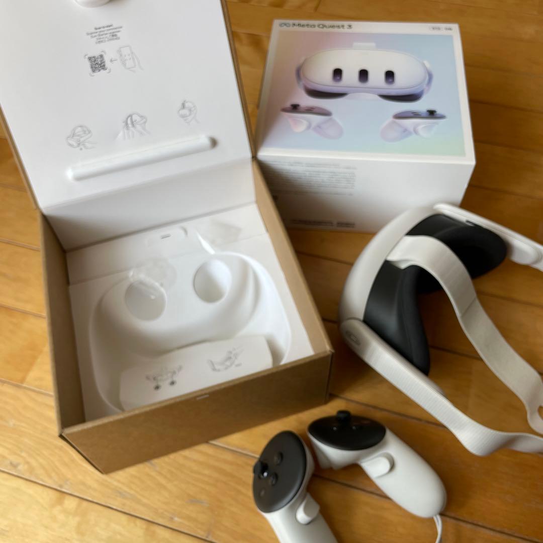  Quest 3 VRヘッドセット 512GB 4K