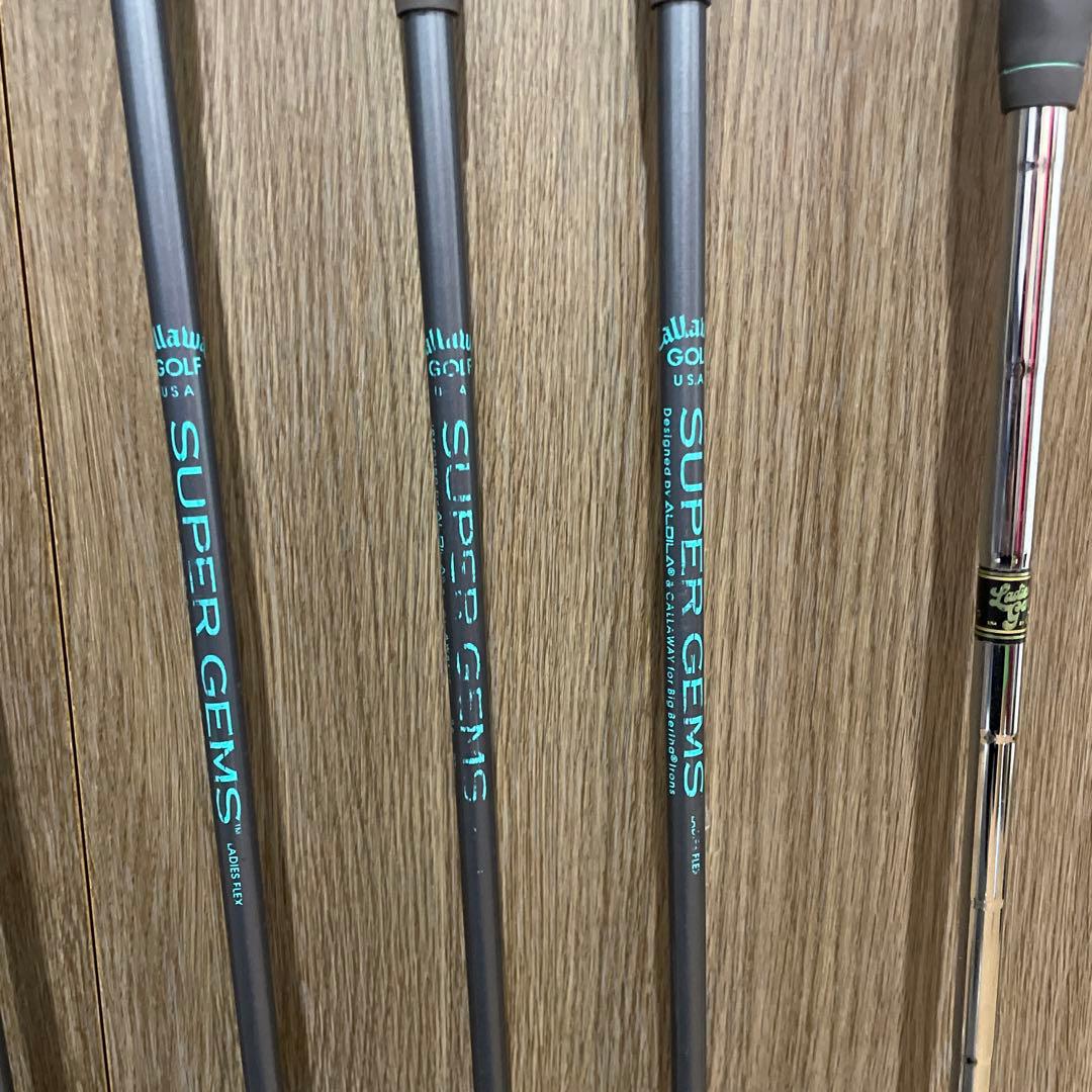 キャロウェイ ビッグバーサ レディースアイアンセット パター 9本セット