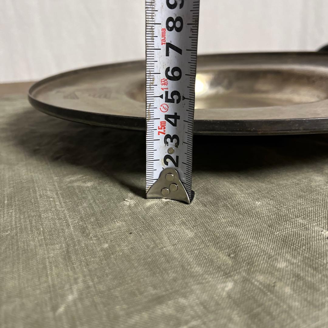 古雑貨ビンテージ品◾️ヨーロッパ雑貨 金属製 大きめのプレート ディスプレイ 小物