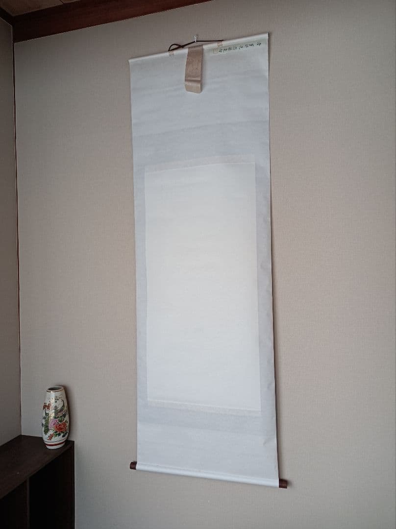 美品 開運 縁起物 おもてなし 軸 絵 雪 花 山水 禅 中国 美術 インテリア