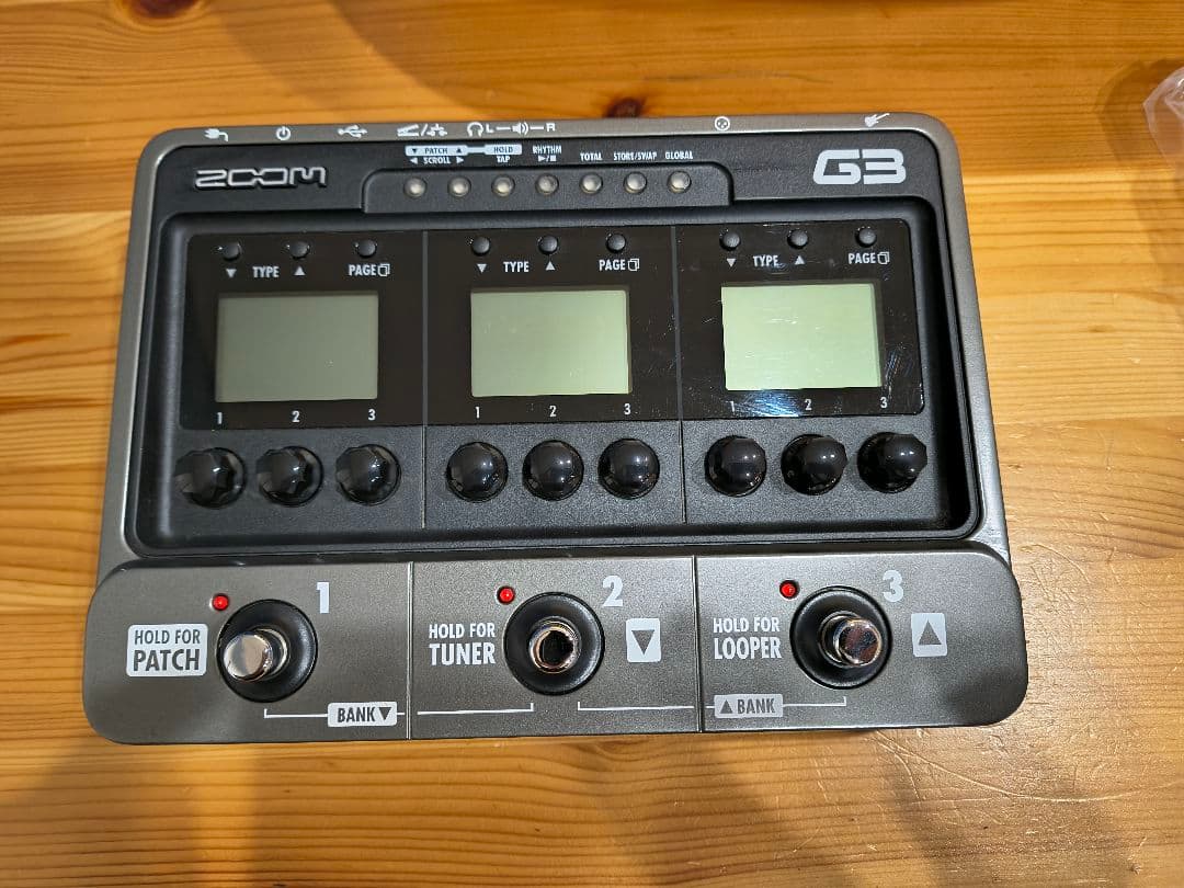 Zoom G3 ギターエフェクター 美品 付属品あり