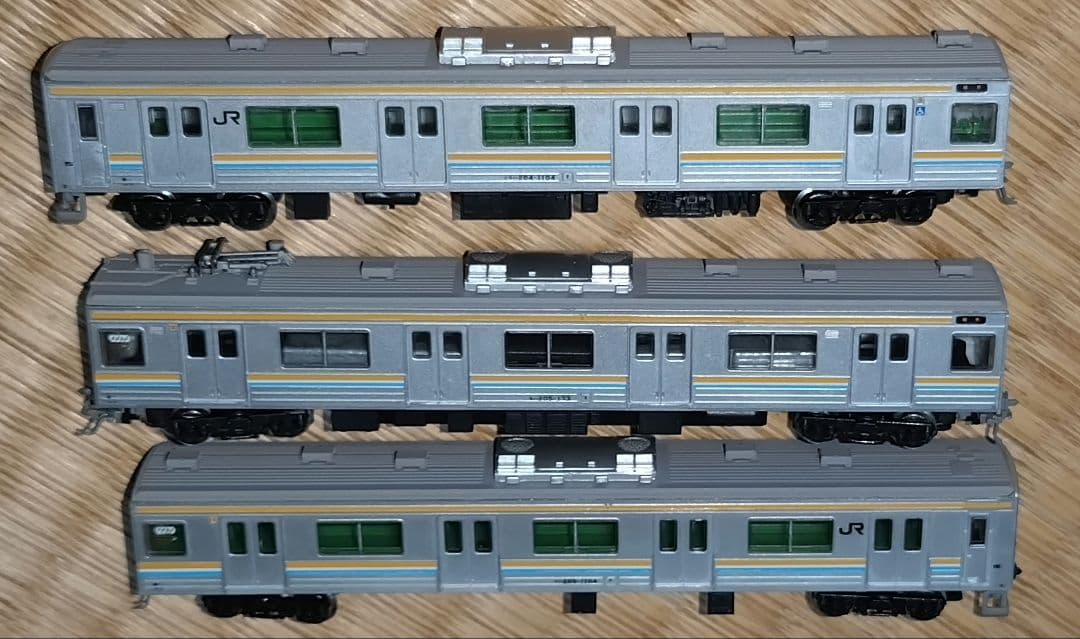 ★トミーテック　鉄道コレクション　JR205系　鶴見線　3両セット　動力化済み★