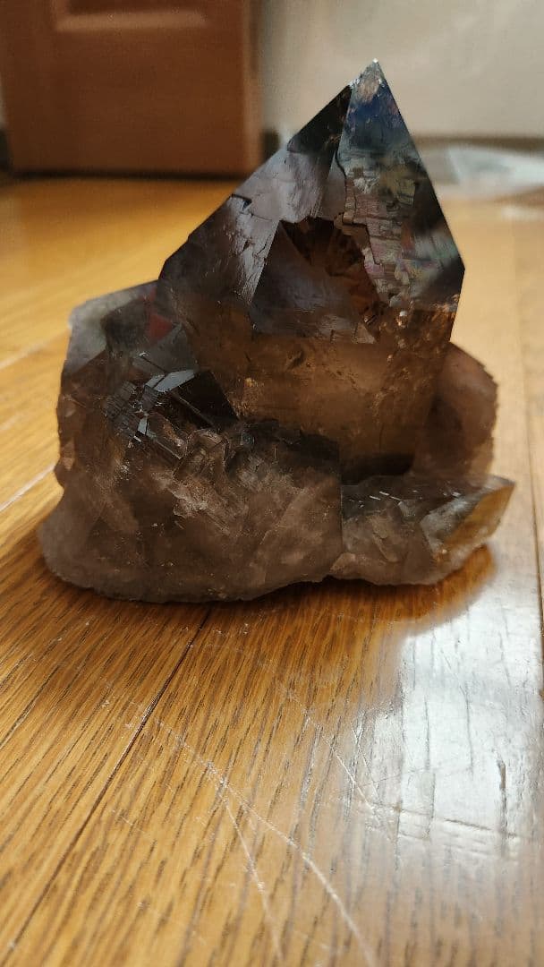 最終値下✨1.41kg　極上　エレスチャルスモーキークォーツカテドラル　水晶