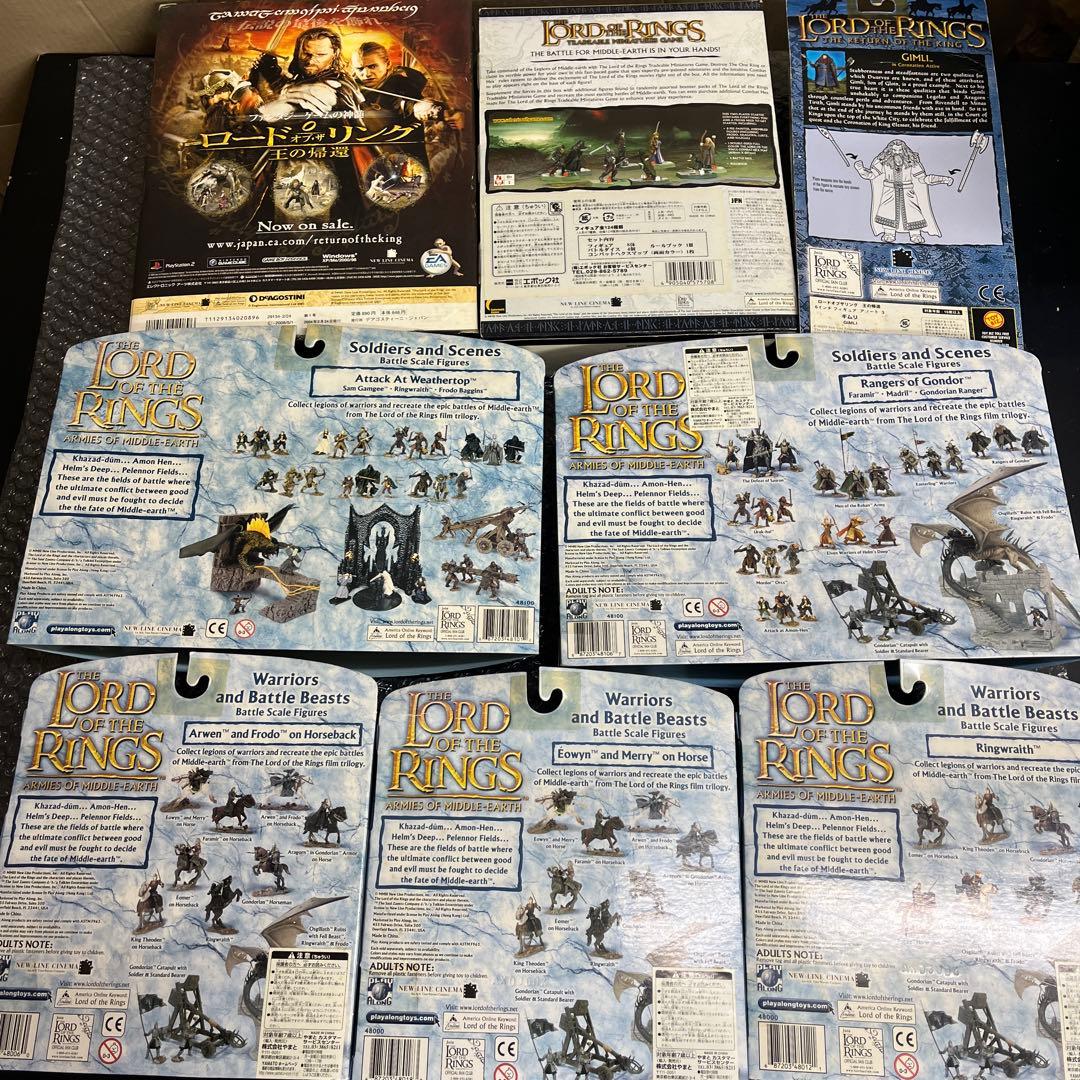 【ロード・オブ・ザ・リング】フィギュアセット♫ ９個 バトルスケール アクション