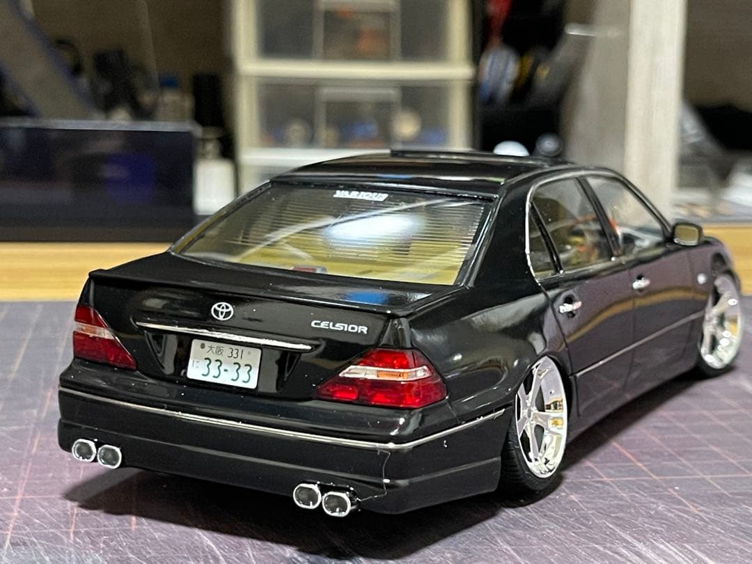 1/24 アオシマ製・UCF-31セルシオ★完成品★