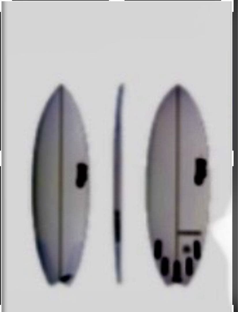 DHD フェニックス スワロー 5'8\" 31.5Lサーフボード　新古品