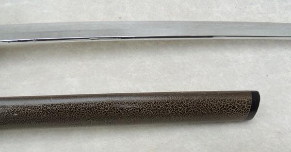 ★ 日本刀大刀　模造刀 唐獅子牡丹 ★ 金属製　武具 刀装具 居合刀