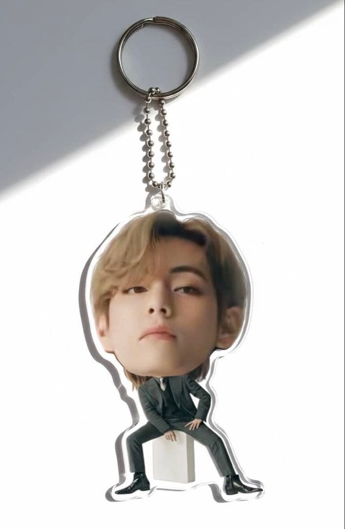 BTS Taehyung テヒョン テテ 2等身キーホルダー 6cm