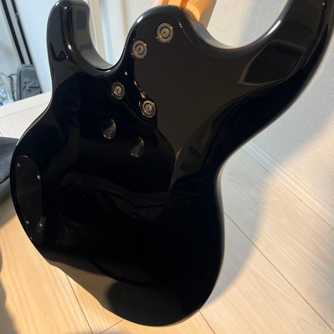 bb434M Yamaha ブラック 4弦ベース メイプル指板