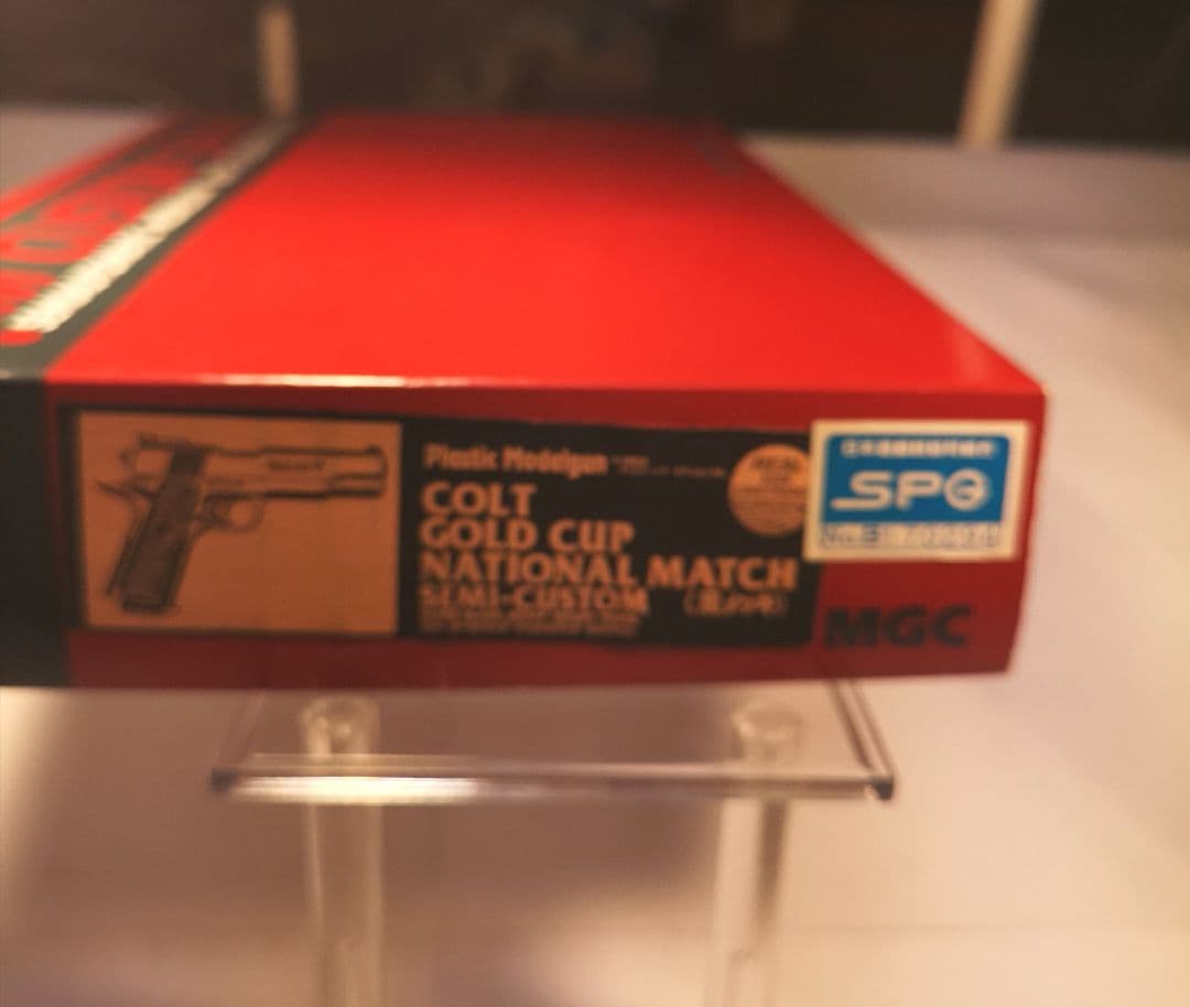 MGC コルト ゴ—ルドカップ ナショナルマッチ セミ–カスタムスHWモデルガン