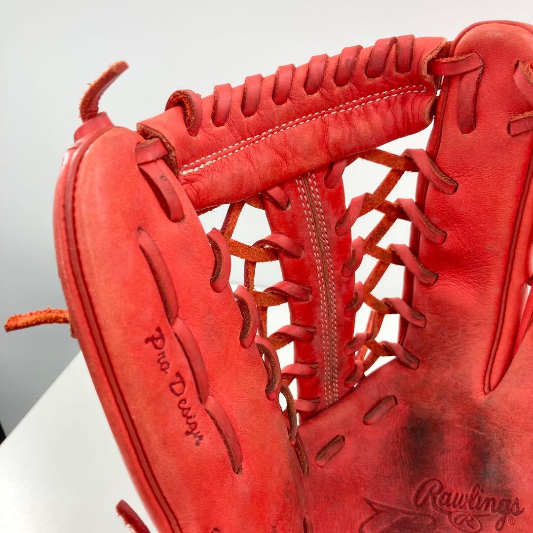 Rawlings ローリングス 軟式 野球用 オールラウンド グローブ 赤