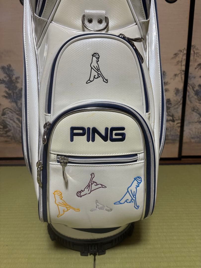 ピン/ping　ハイグレード　エナメルキャディバッグ