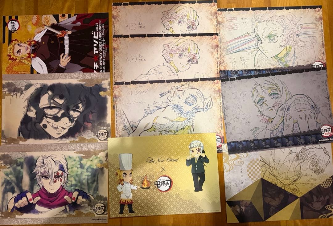 鬼滅の刃　ランチョンマット　ufotablecafe dining 127枚