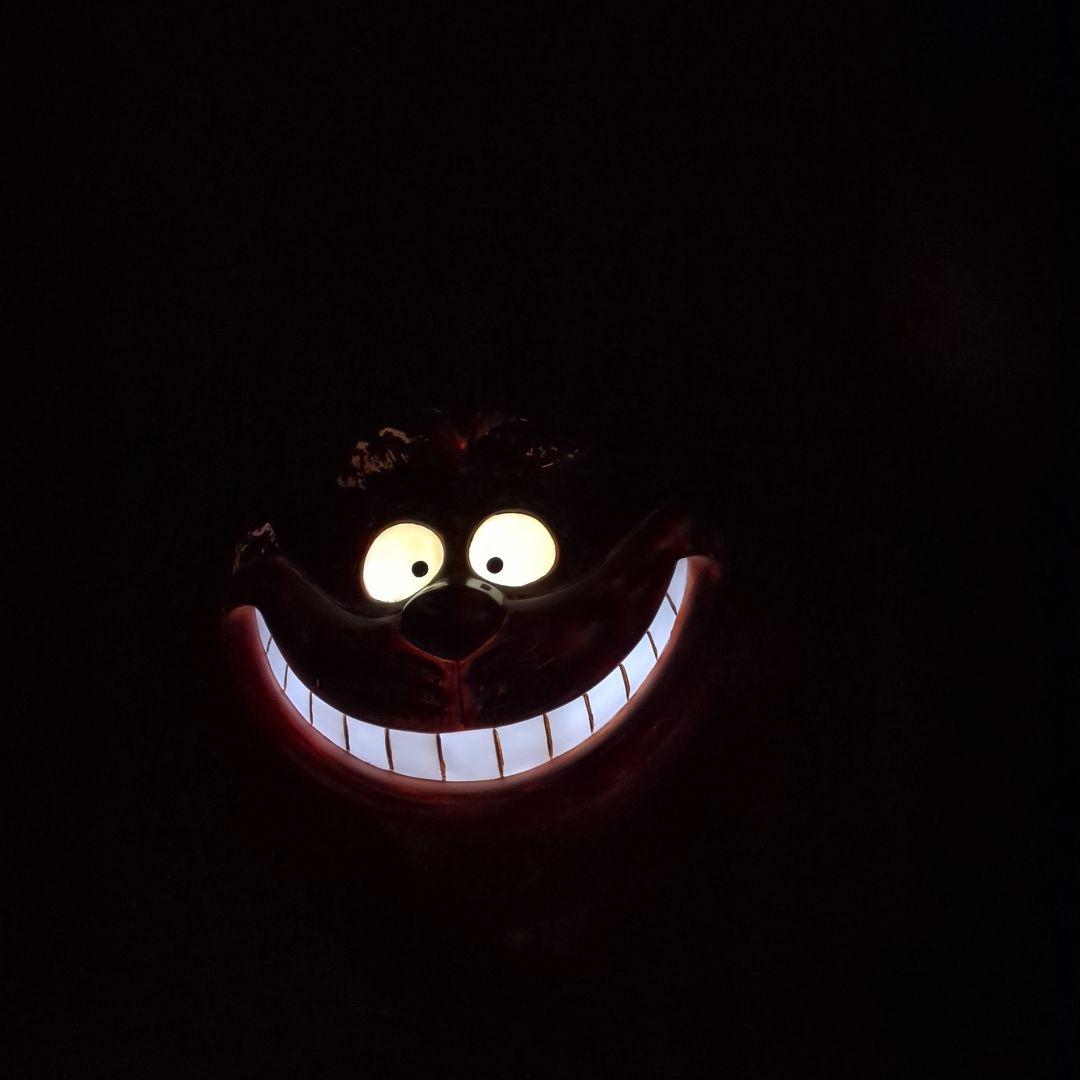 ディズニー　チェシャ猫 置物