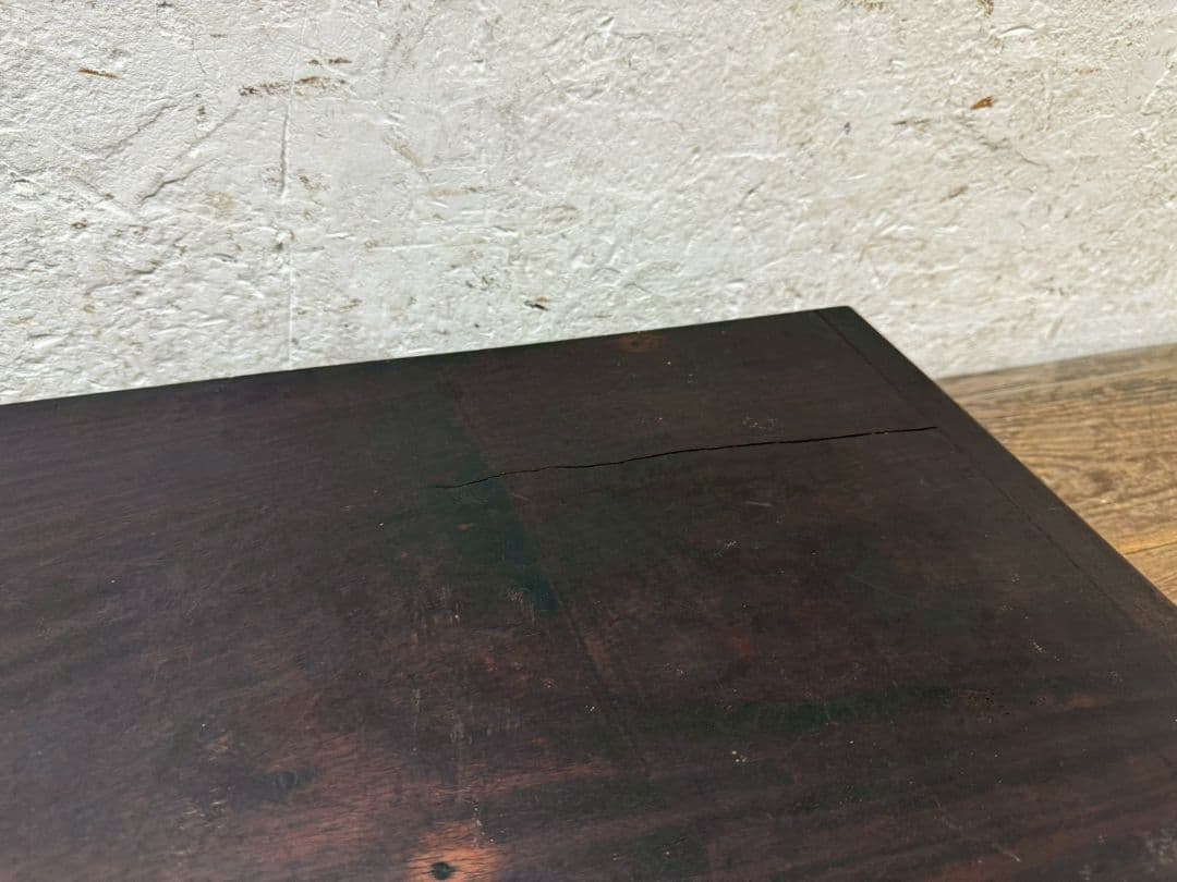 1167 作りの良い置床　置き床　陳列台　展示台　花台　レトロ　無垢材　和モダン