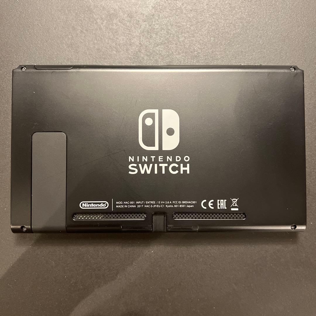 【付属品完備】Nintendo Switch 本体 (グレー) 初期型 未対策