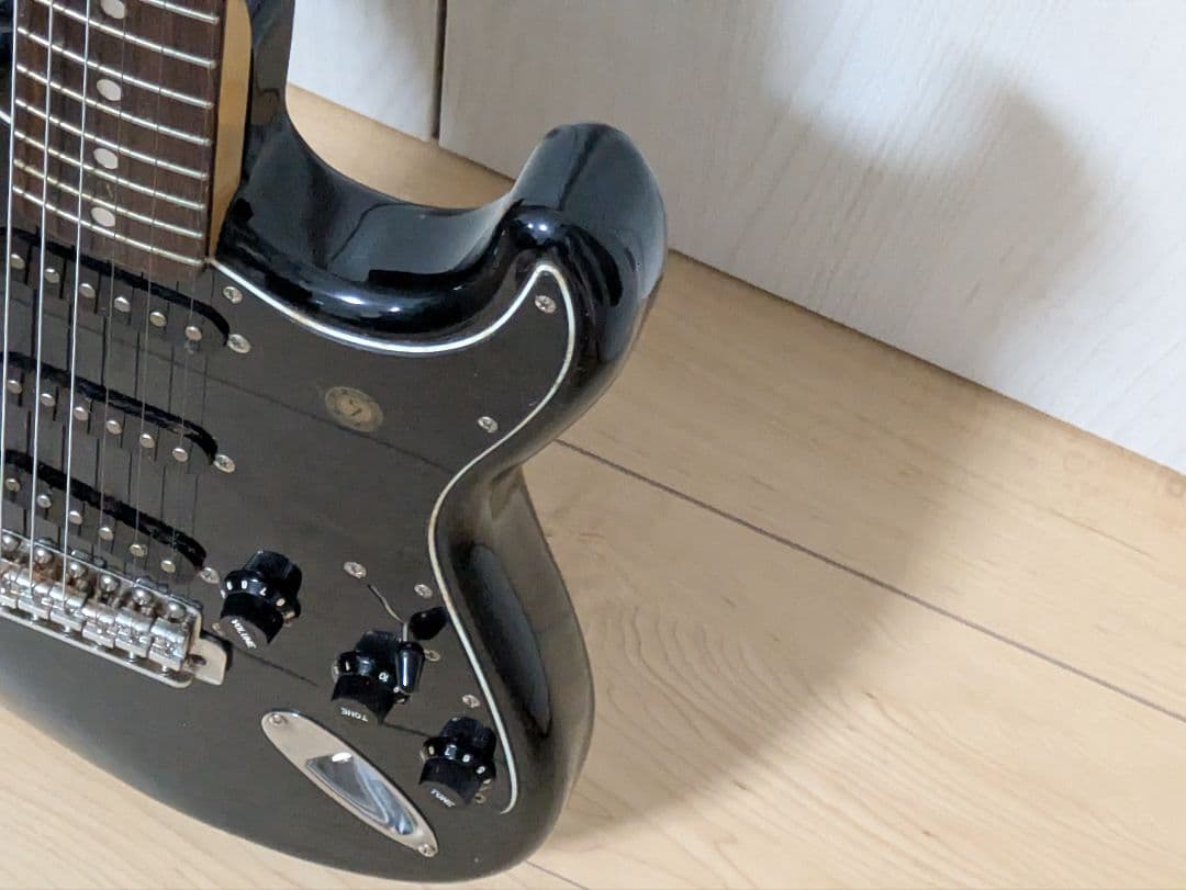 Squier Stratocaster ブラック　ソフトケース付　フェンダー